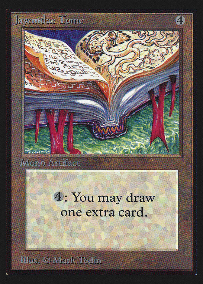 Jayemdae Tome [International Collectors' Edition] Magic: The Gathering