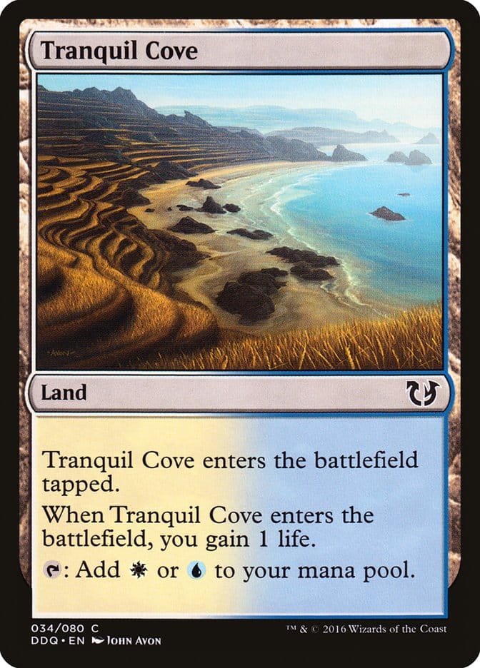 Tranquil Cove [Duel Decks: Blessed vs. Cursed] Magic: The Gathering