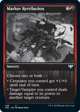 Markov Retribution [Innistrad: Double Feature] Magic: The Gathering