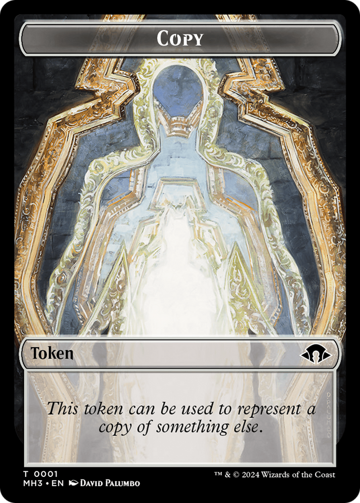 Phyrexian Germ // Copy Double-Sided Token [Modern Horizons 3 Tokens] Magic: The Gathering