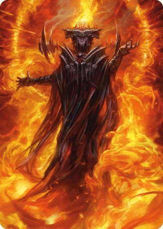 Sauron, the Dark Lord Art Card [The Lord of the Rings: Tales of Middle-earth Art Series] Magic: The Gathering