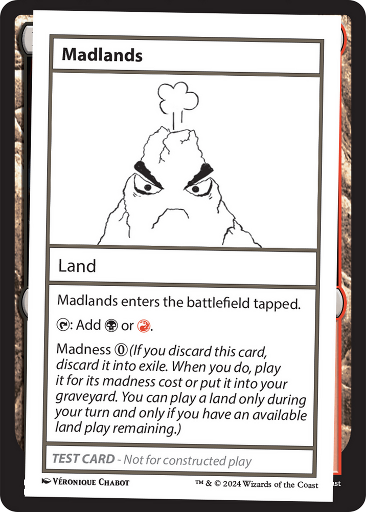 Madlands [Mystery Booster 2 Playtest Cards] Magic: The Gathering