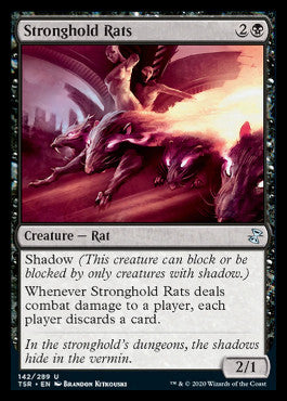 Stronghold Rats [Time Spiral Remastered] Magic: The Gathering