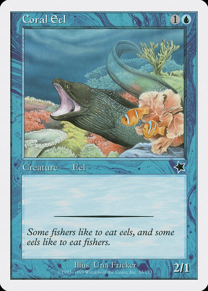 Coral Eel [Starter 1999] Magic: The Gathering