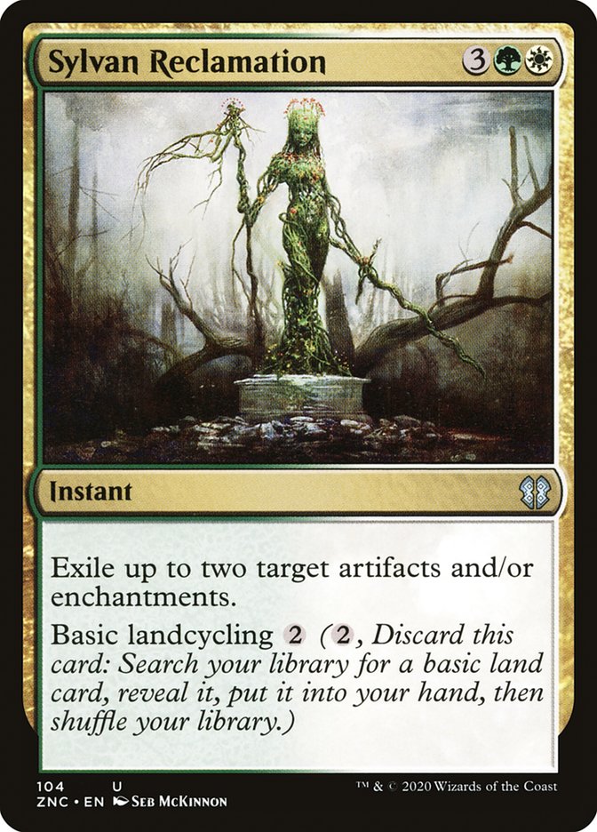 Sylvan Reclamation [Zendikar Rising Commander] Magic: The Gathering