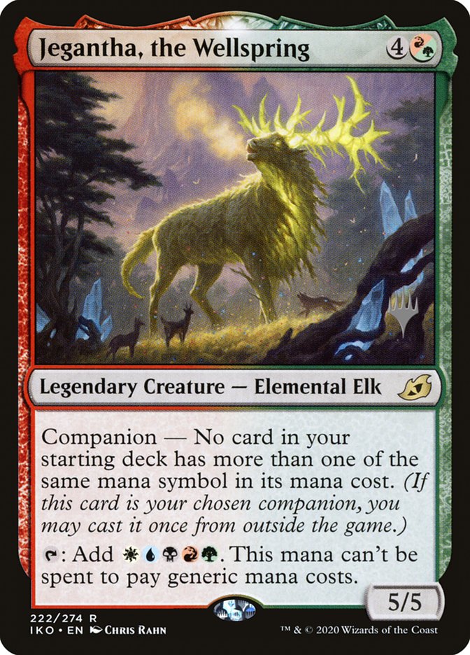 Jegantha, the Wellspring (Promo Pack) [Ikoria: Lair of Behemoths Promos] Magic: The Gathering