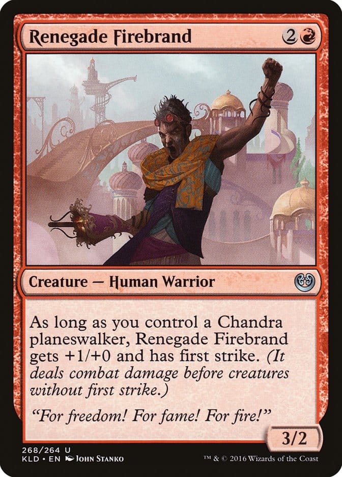 Renegade Firebrand [Kaladesh] Magic: The Gathering