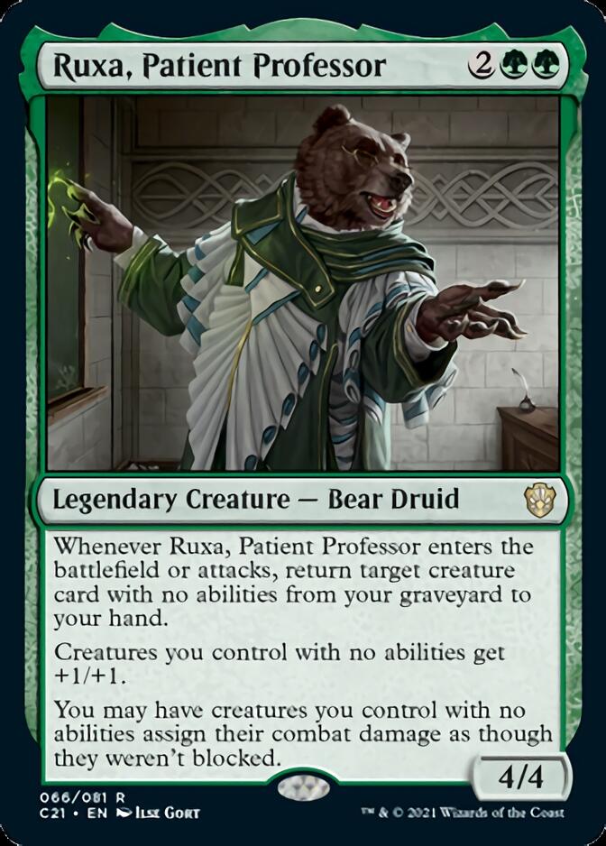Ruxa, Patient Professor [Commander 2021] Magic: The Gathering