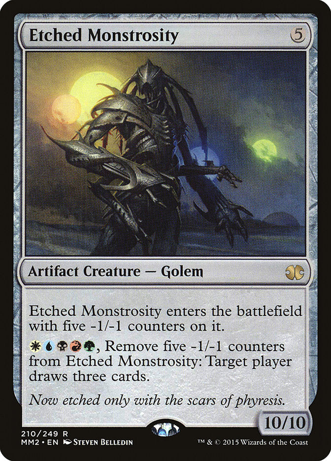 Etched Monstrosity [Modern Masters 2015] Magic: The Gathering