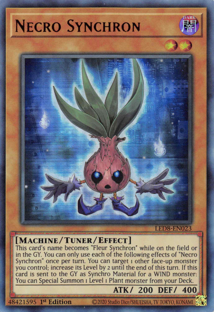Necro Synchron [LED8-EN023] Ultra Rare - Yugioh Cards For Your TCG Needs!