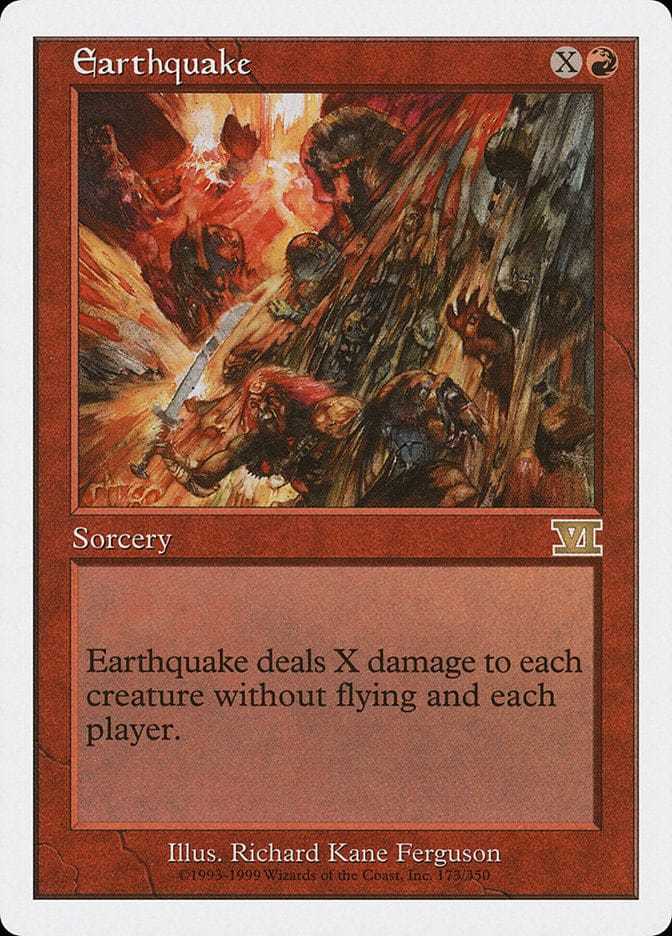 Earthquake [Classic Sixth Edition] Magic: The Gathering