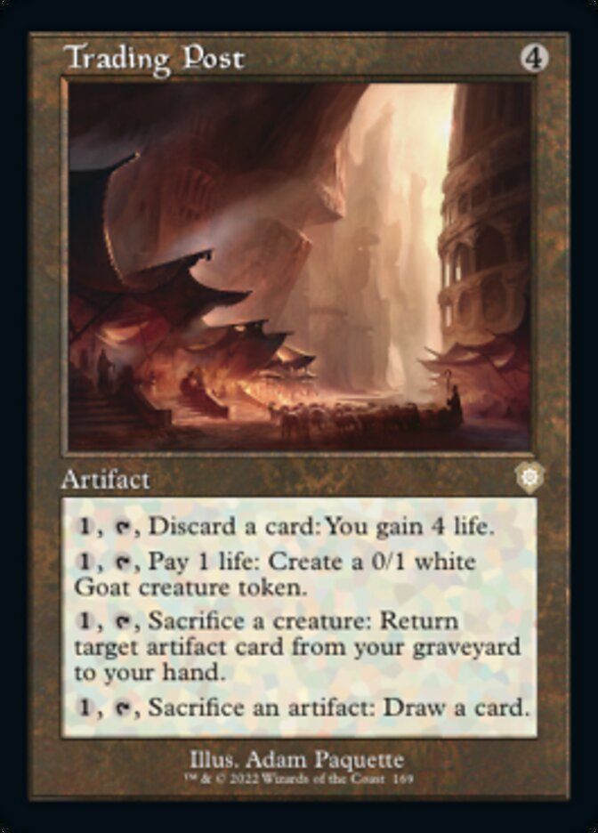 Trading Post (Retro) [The Brothers' War Commander] Magic: The Gathering