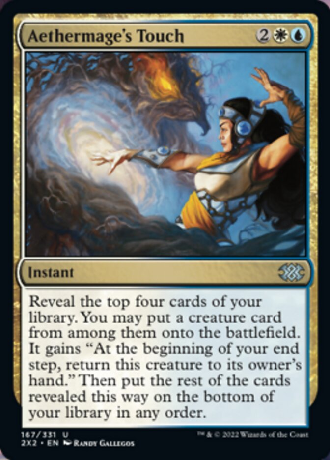 Aethermage's Touch [Double Masters 2022] Magic: The Gathering