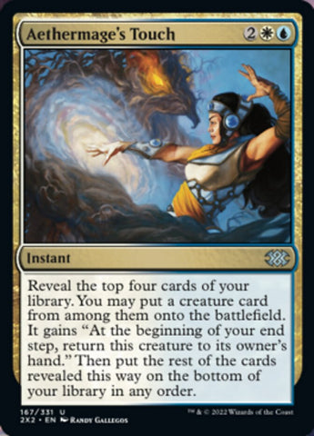 Aethermage's Touch [Double Masters 2022] Magic: The Gathering