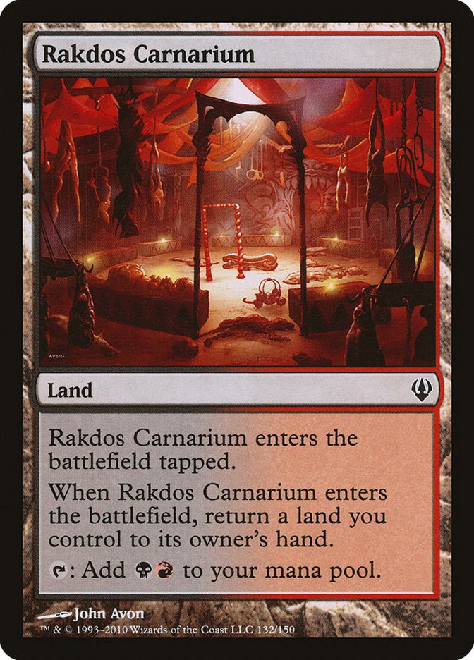 Rakdos Carnarium [Archenemy] Magic: The Gathering