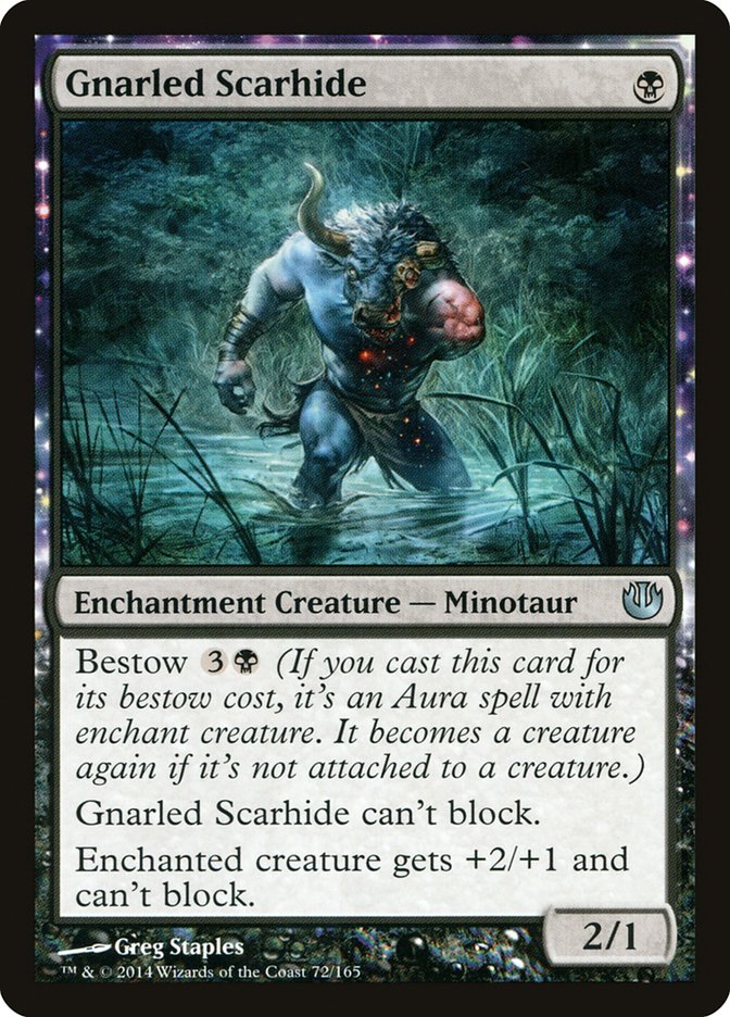 Gnarled Scarhide [Journey into Nyx] Magic: The Gathering