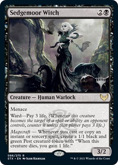 Sedgemoor Witch (Promo Pack) [Strixhaven: School of Mages Promos] Magic: The Gathering