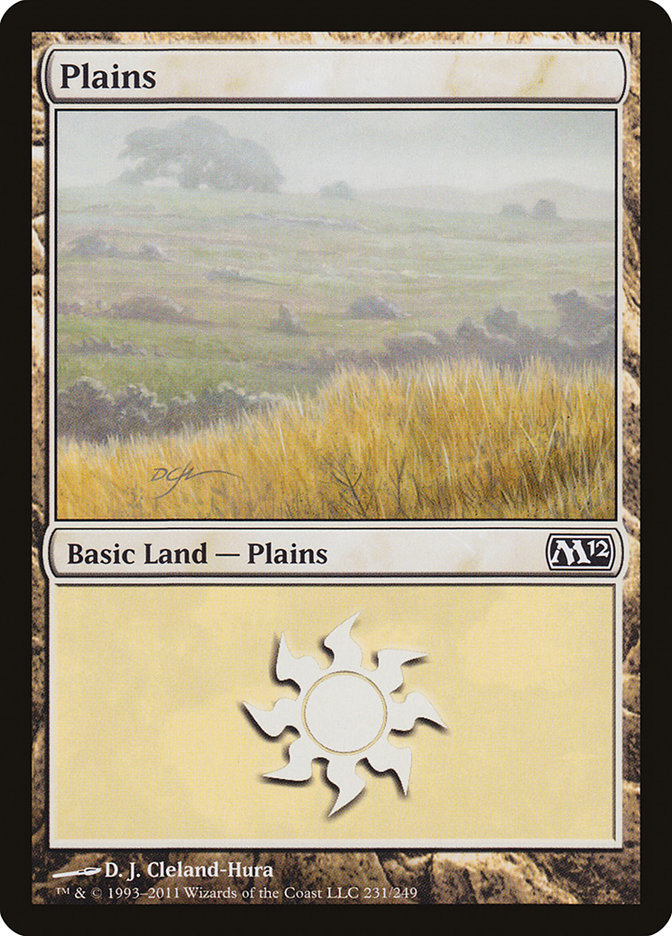 Plains (231) [Magic 2012] Magic: The Gathering