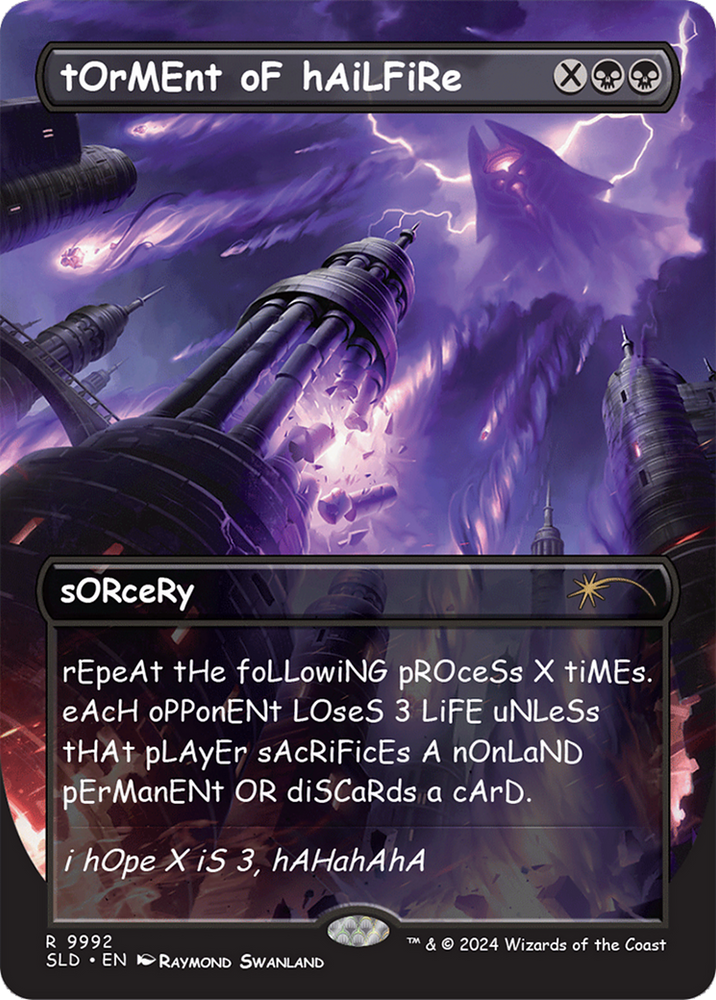 tOrMEnt oF hAiLFiRe [Secret Lair Drop Series] Magic: The Gathering