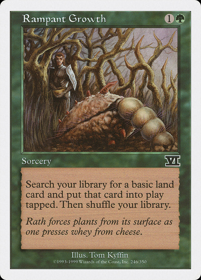 Rampant Growth [Classic Sixth Edition] Magic: The Gathering