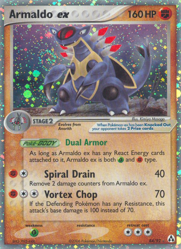 Armaldo ex (84/92) [EX: Legend Maker] Pokémon