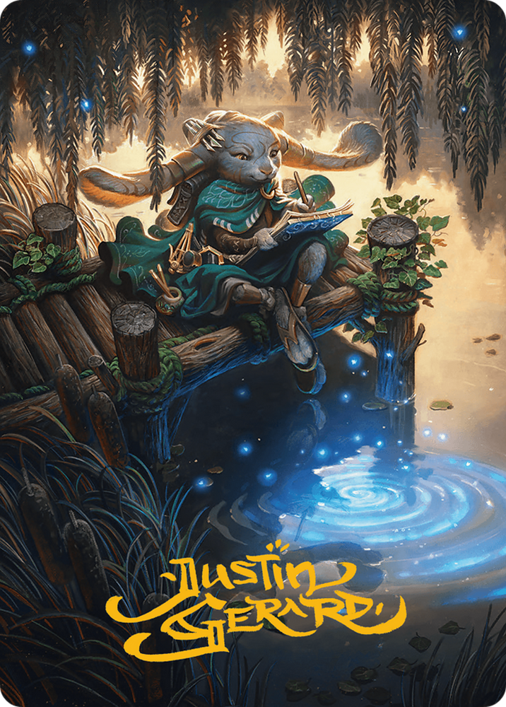Tamiyo, Field Researcher Art Card (Gold-Stamped Signature) [Bloomburrow Art Series] Magic: The Gathering