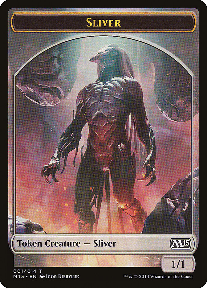 Sliver Token [Magic 2015 Tokens] Magic: The Gathering