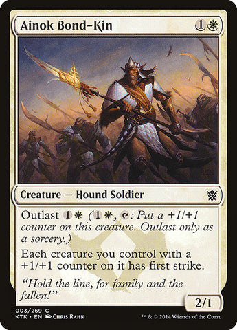 Ainok Bond-Kin [Khans of Tarkir] Magic: The Gathering