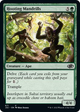 Hooting Mandrills [Jumpstart 2022] Magic: The Gathering