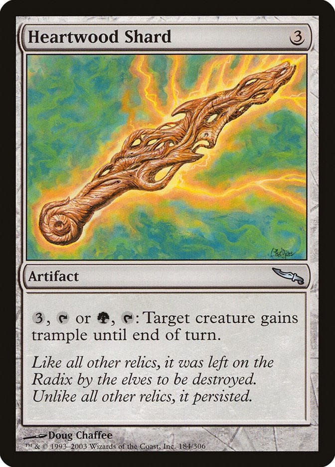 Heartwood Shard [Mirrodin] Magic: The Gathering