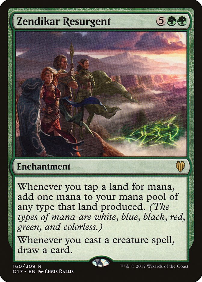 Zendikar Resurgent [Commander 2017] Magic: The Gathering