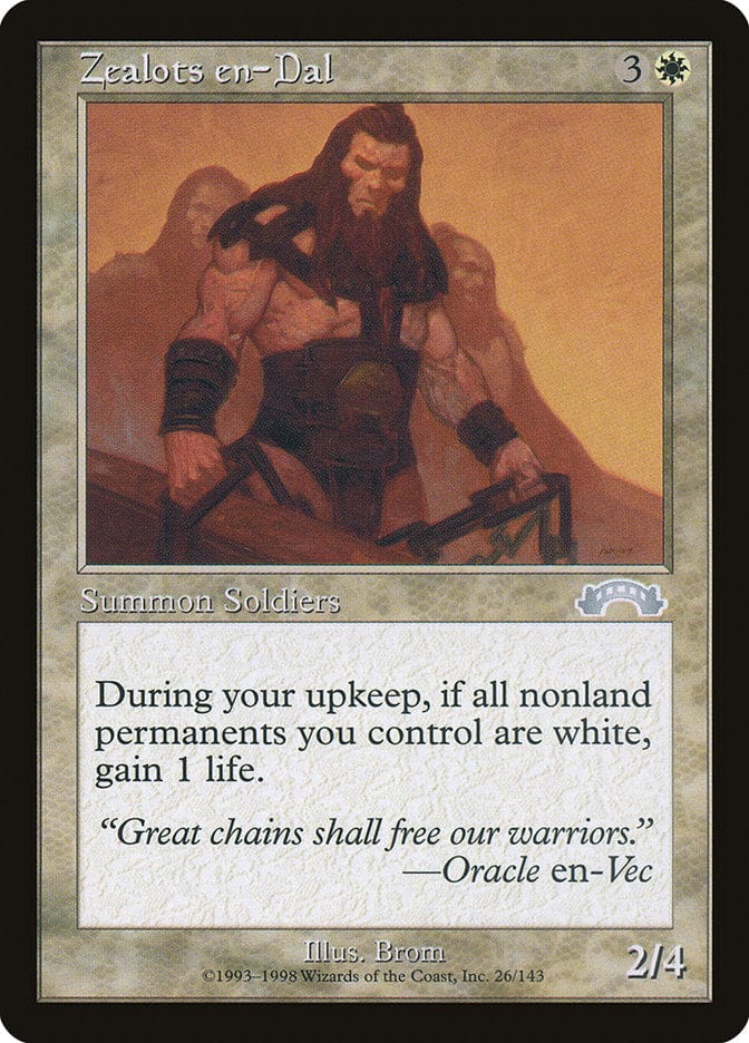 Zealots en-Dal [Exodus] Magic: The Gathering