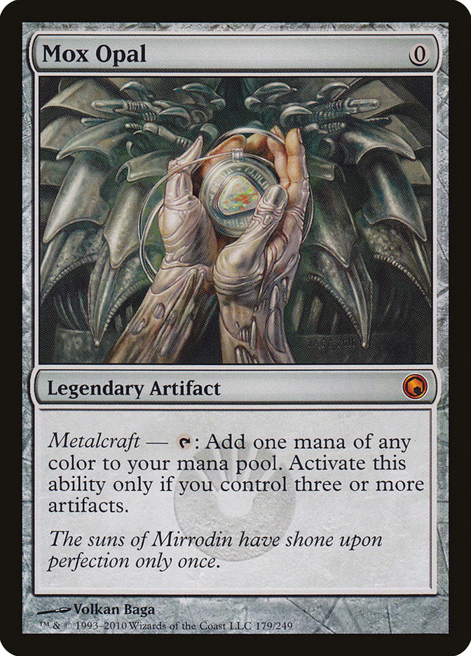 Mox Opal [Scars of Mirrodin] Magic: The Gathering
