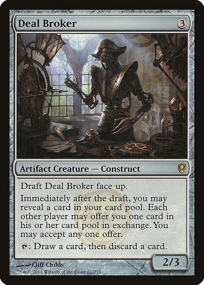 Deal Broker [Conspiracy] Magic: The Gathering