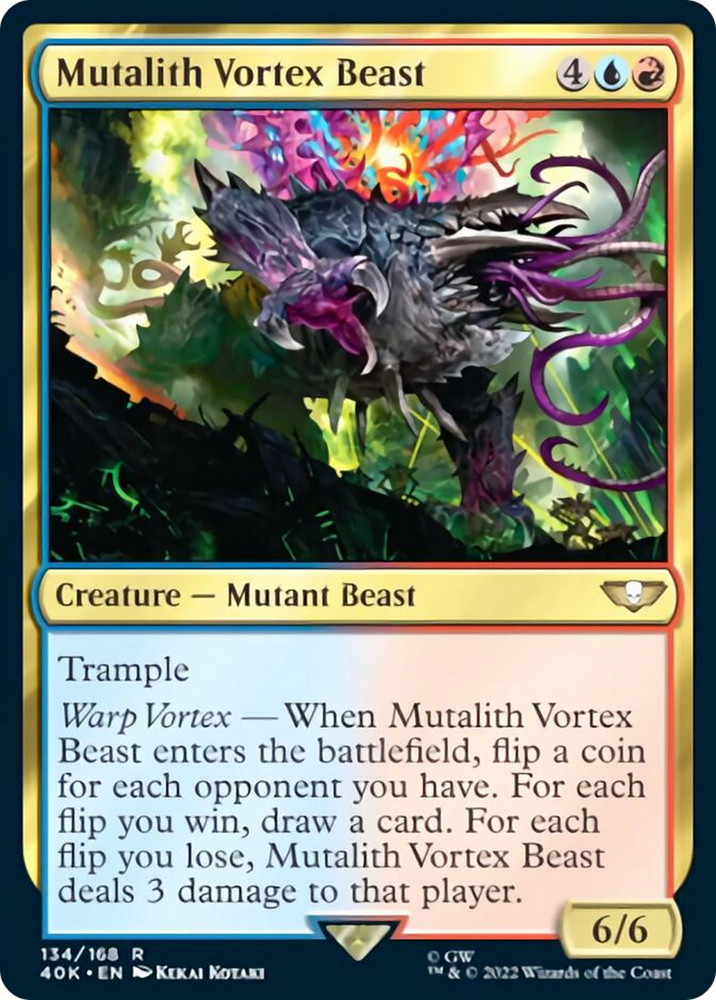 Mutalith Vortex Beast [Warhammer 40,000] Magic: The Gathering