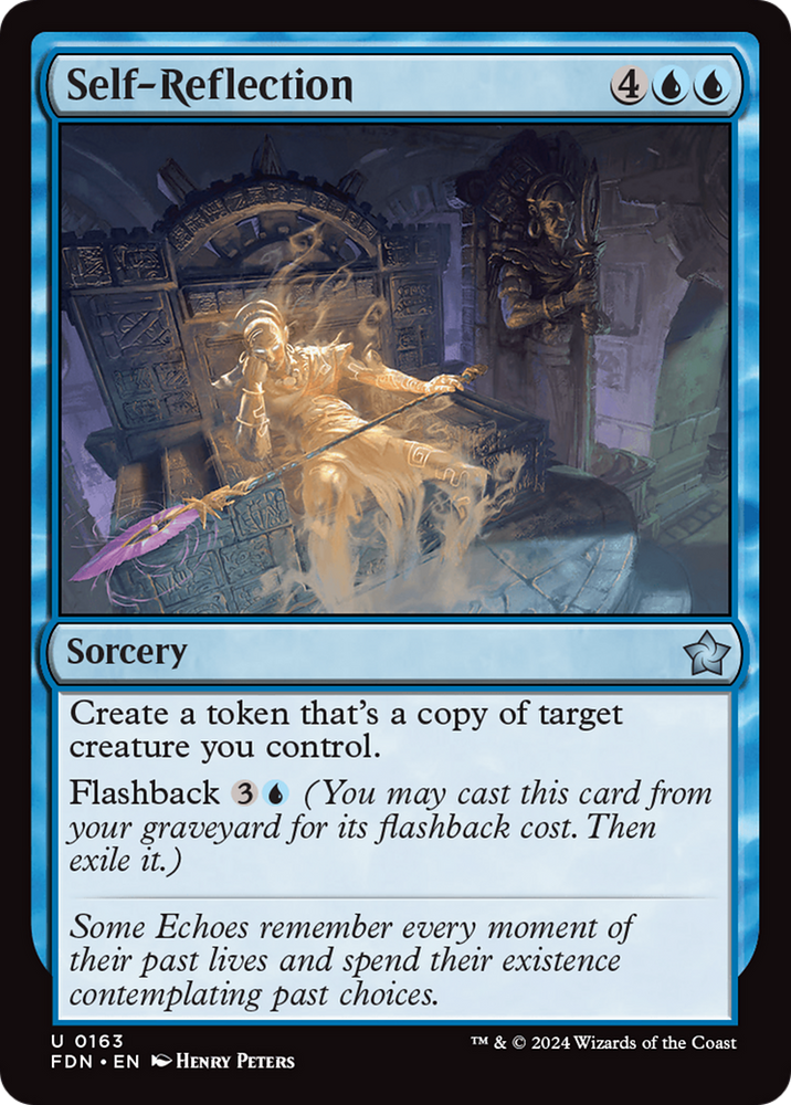 Self-Reflection [Foundations] Magic: The Gathering