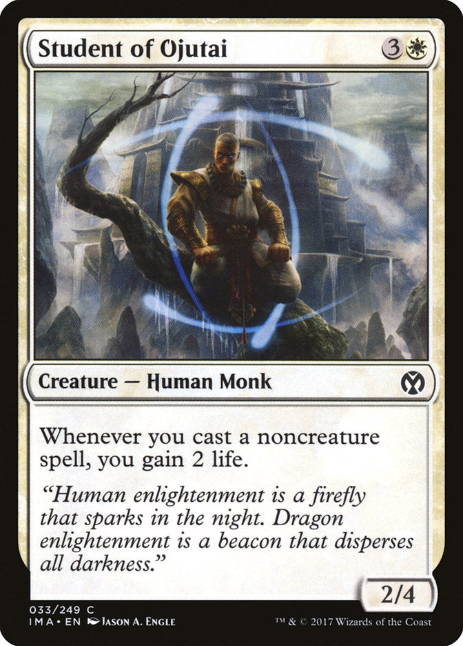 Student of Ojutai [Iconic Masters] Magic: The Gathering