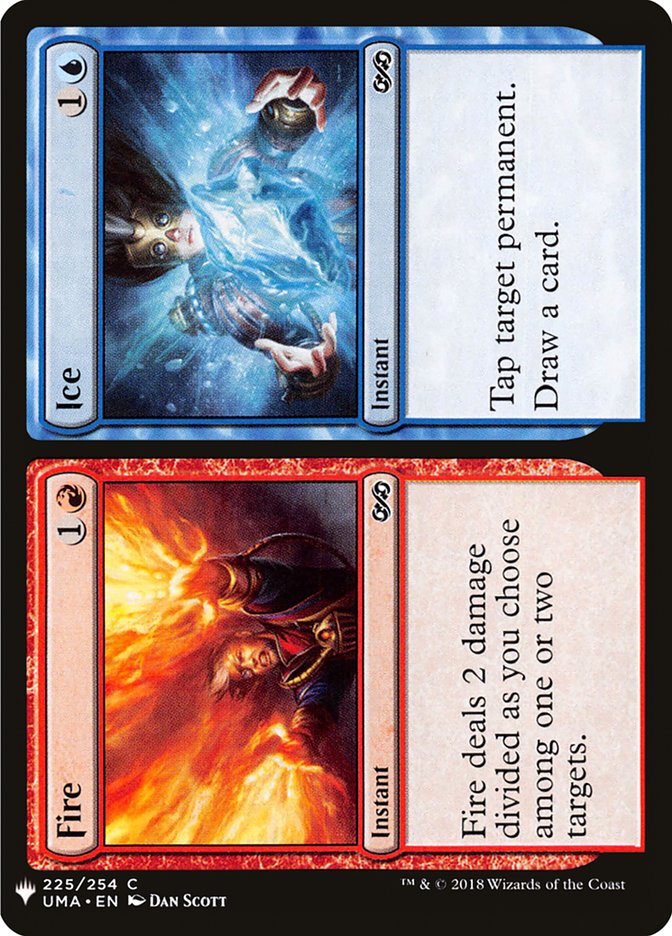 Fire // Ice [Mystery Booster] Magic: The Gathering