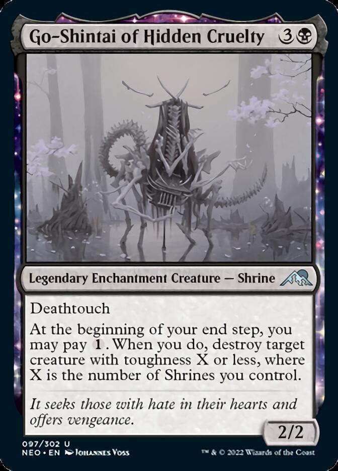 Go-Shintai of Hidden Cruelty [Kamigawa: Neon Dynasty] Magic: The Gathering
