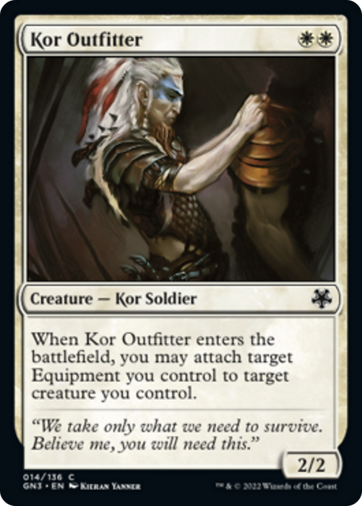 Kor Outfitter [Game Night: Free-for-All] Magic: The Gathering