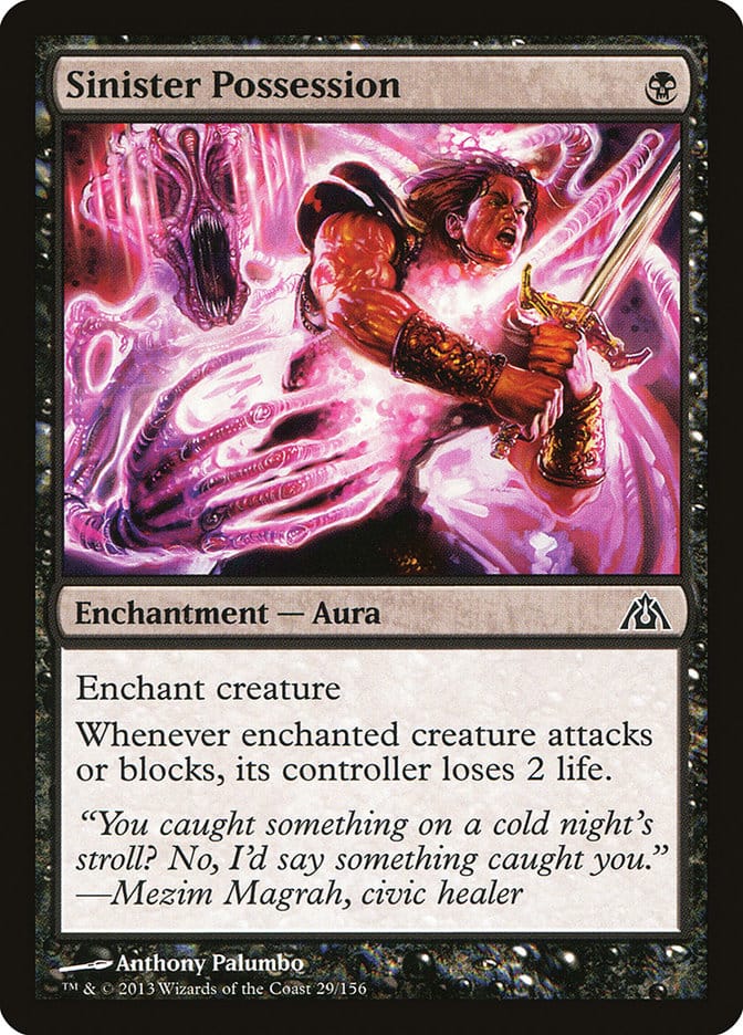 Sinister Possession [Dragon's Maze] Magic: The Gathering