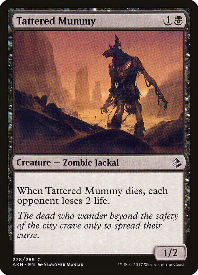 Tattered Mummy [Amonkhet] Magic: The Gathering