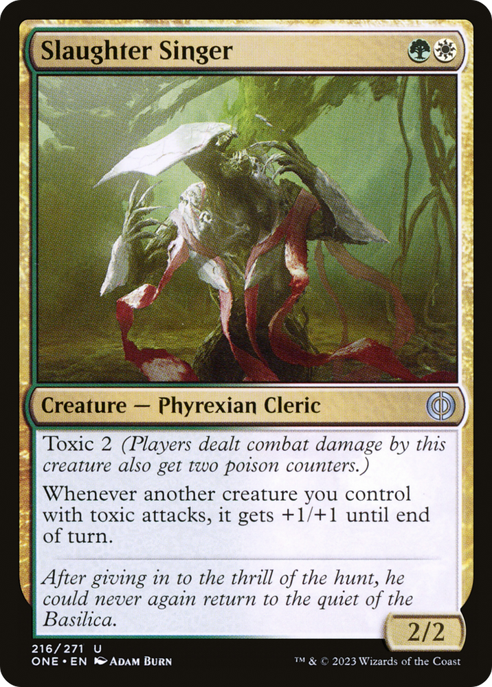 Slaughter Singer [Phyrexia: All Will Be One] Magic: The Gathering