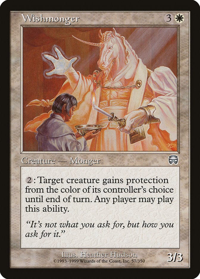 Wishmonger [Mercadian Masques] Magic: The Gathering