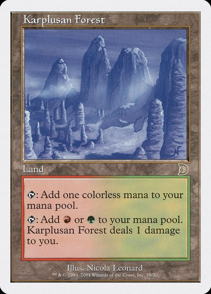 Karplusan Forest [Deckmasters] Magic: The Gathering