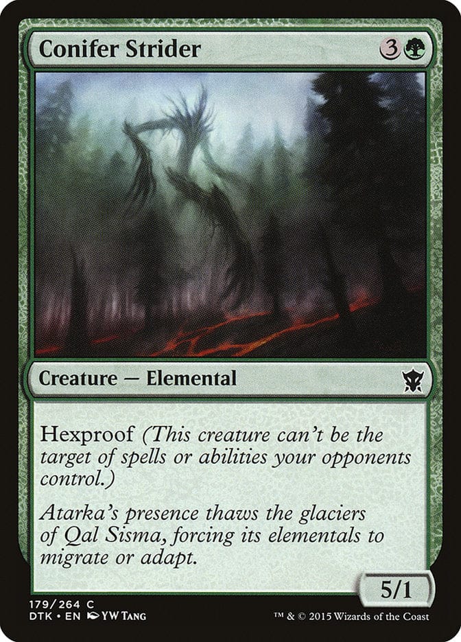 Conifer Strider [Dragons of Tarkir] Magic: The Gathering