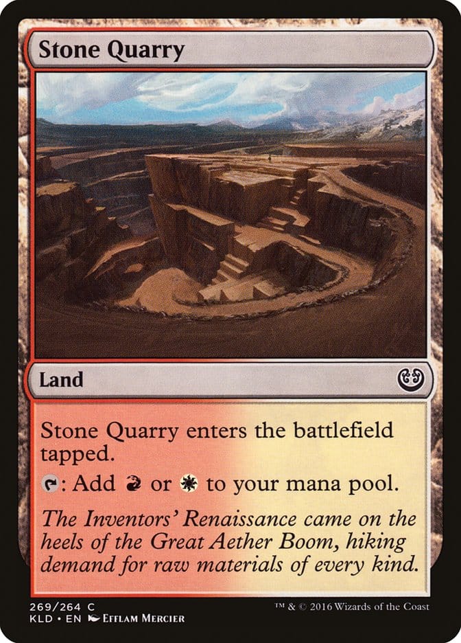 Stone Quarry [Kaladesh] Magic: The Gathering
