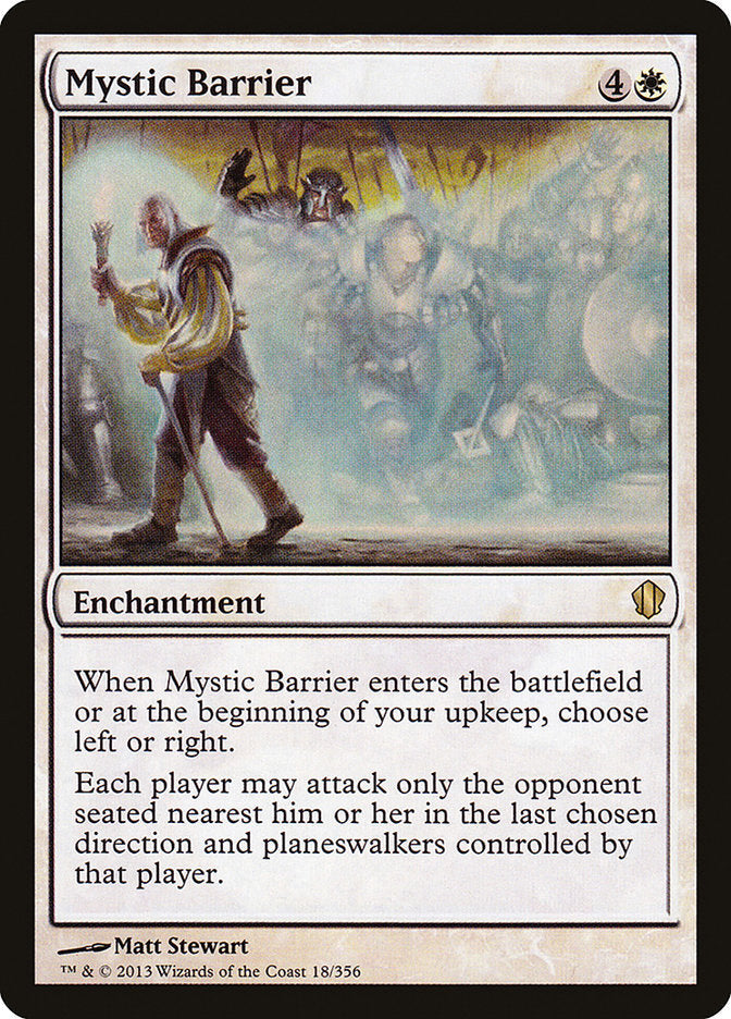 Mystic Barrier [Commander 2013] Magic: The Gathering