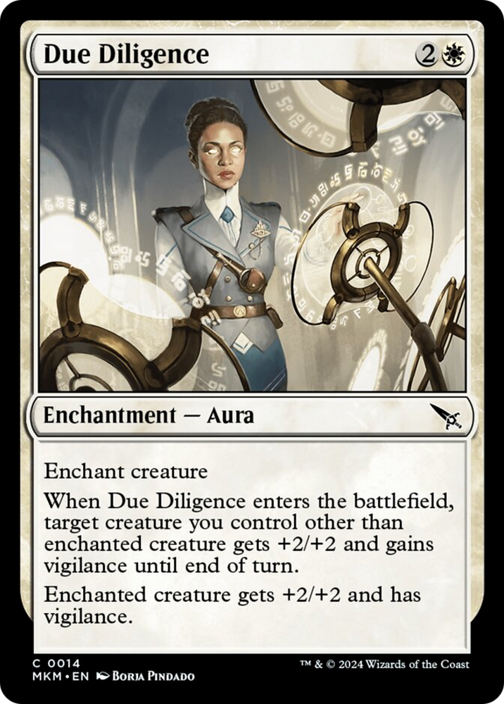 Due Diligence [Murders at Karlov Manor] Magic: The Gathering
