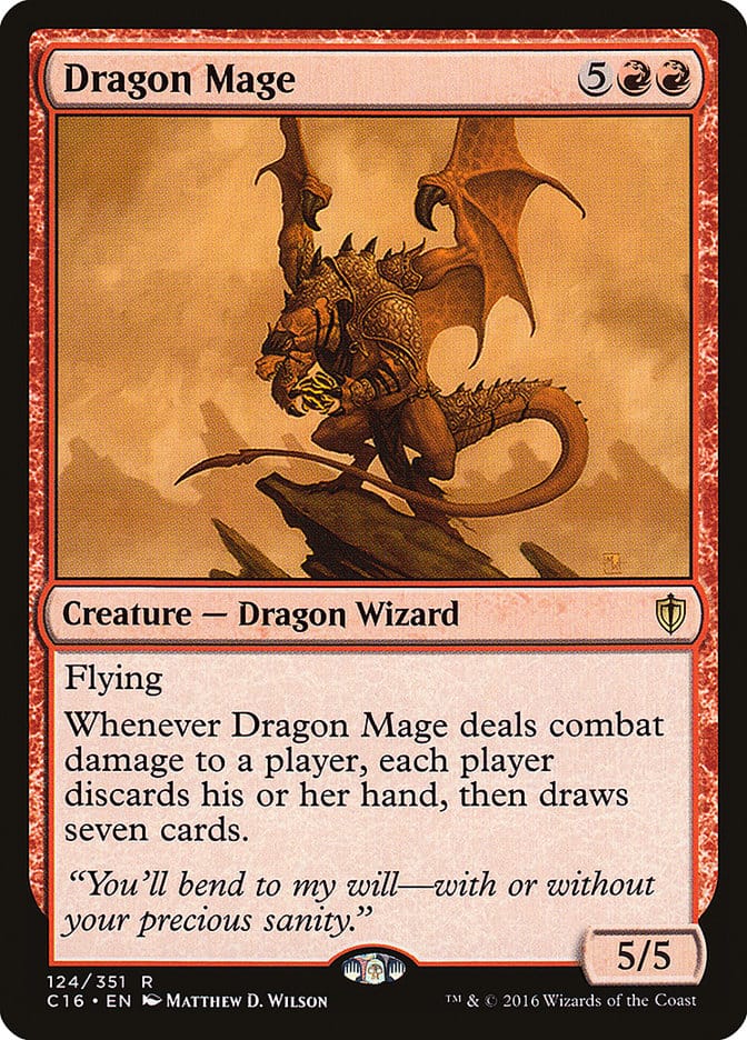Dragon Mage [Commander 2016] Magic: The Gathering
